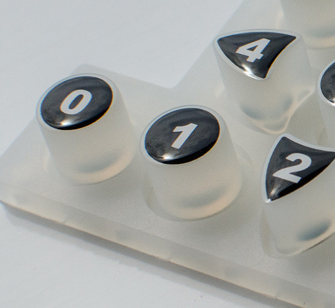 Silicone Rubber Keypads UK Design Support Diamond HMI