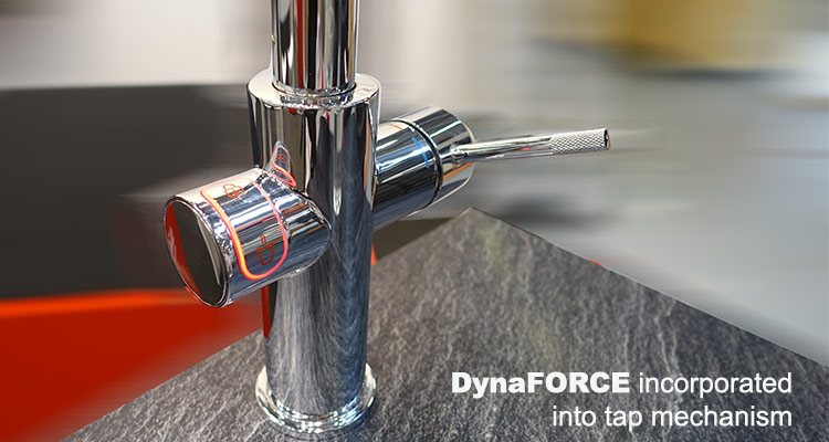 DynaFORCE incorporated into tap mechanism 