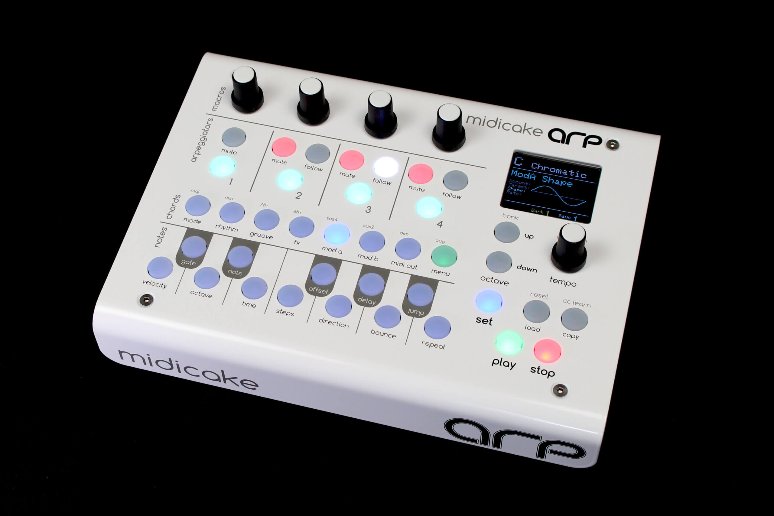 Custom silicone buttons for electronic musical instrument Diamond HMI